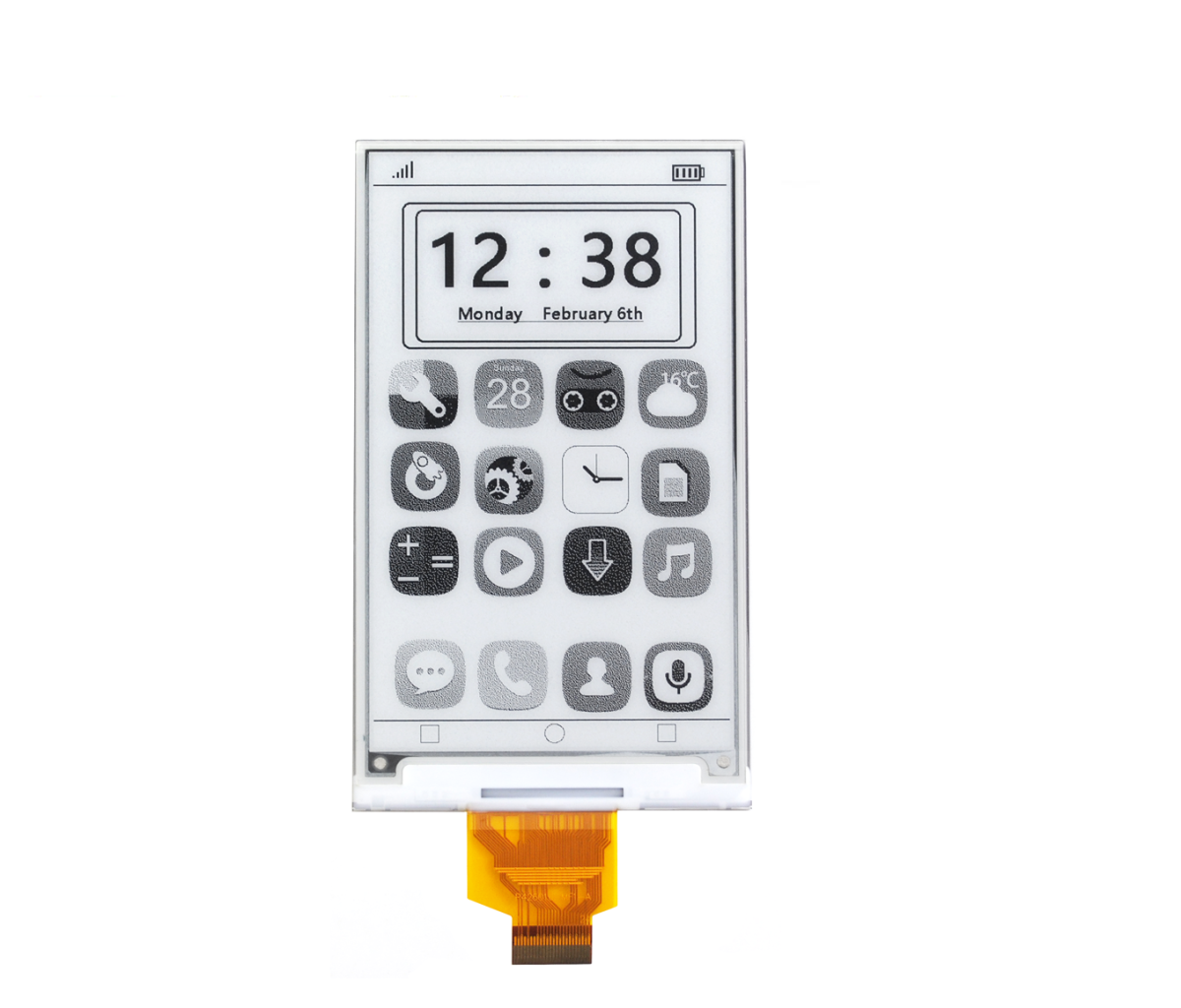 GooDisplay, 4,26 Zoll E-Ink Display, 800x480 SPI E-Papir, GDEQ0426T82