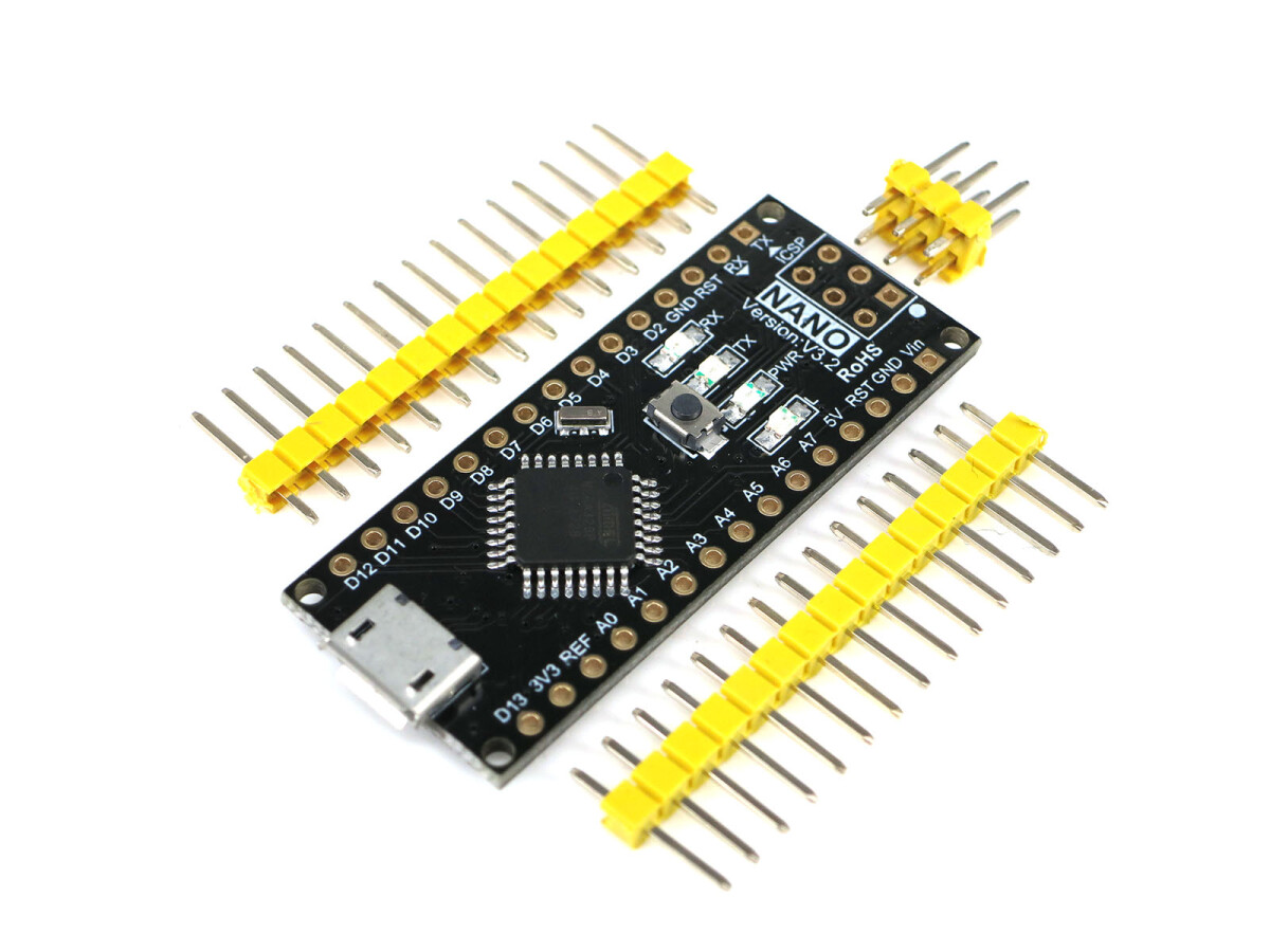 HIMALAYA basic Nano V3.2 Bord Atmega328P Arduino-kompatibelt Micro USB CP2104 USB UART IC