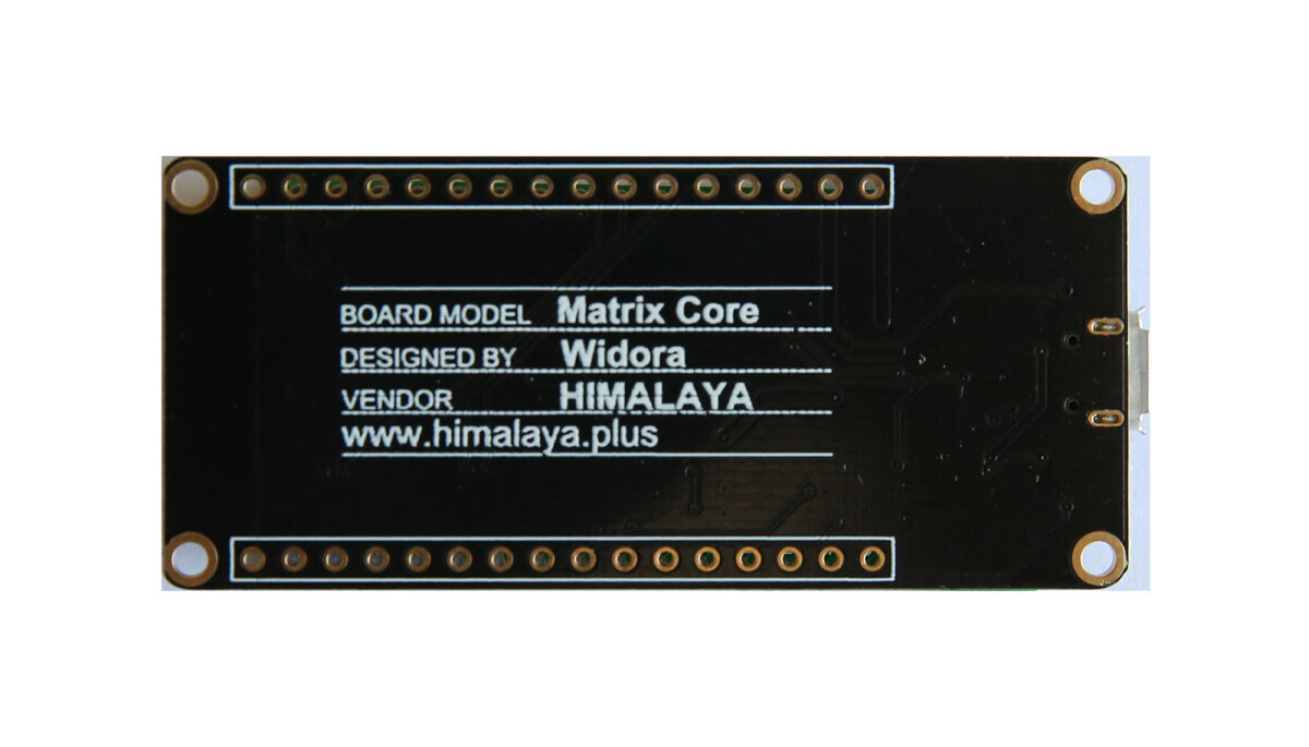 HIMALAYA Matrix-Core V2 trådløs udviklingskort ESP-WROOM-32 med SD Shield delvist sæt