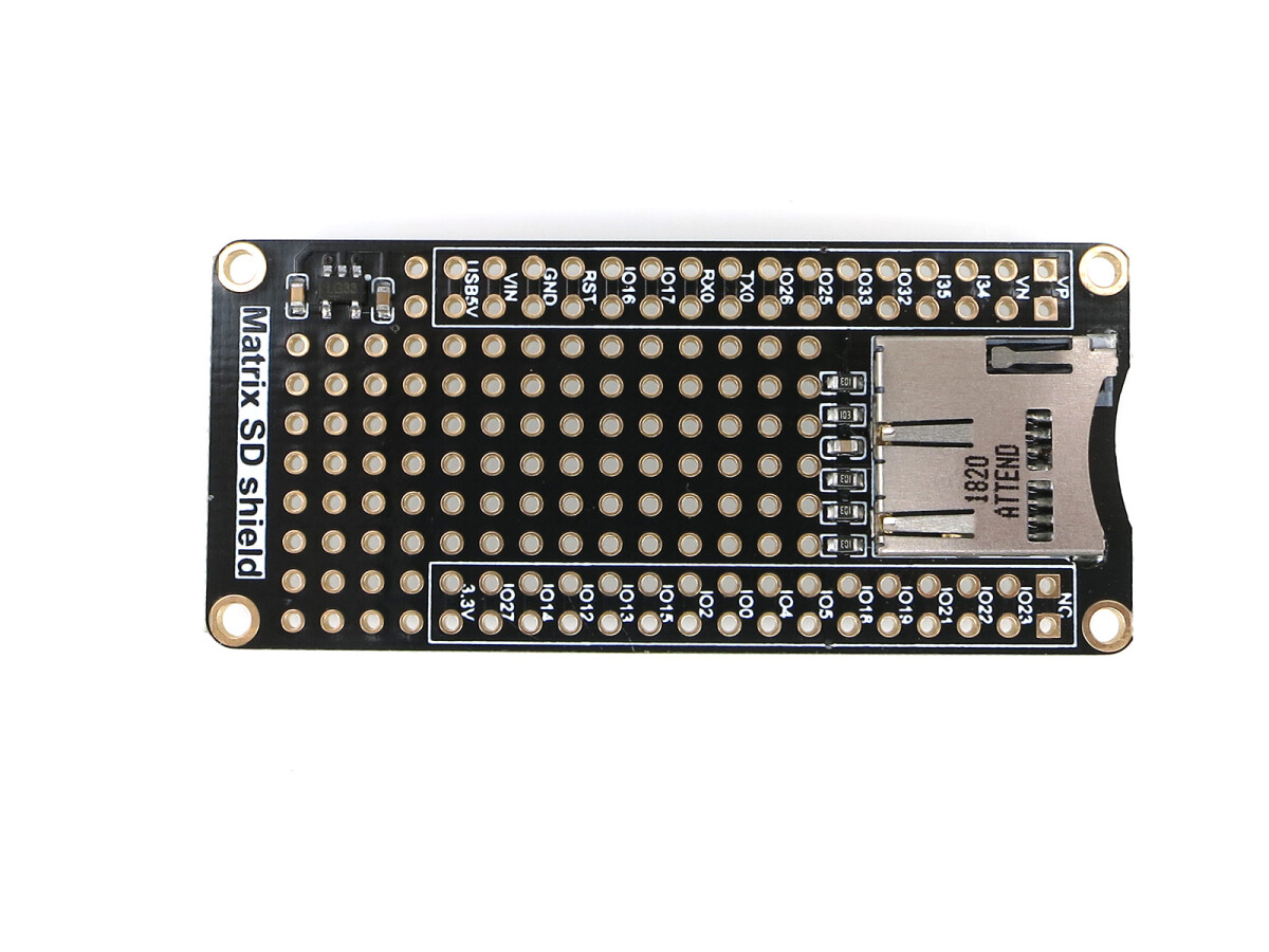 HIMALAYA Matrix-Core V2 trådløs udviklingskort ESP-WROOM-32 med SD Shield delvist sæt