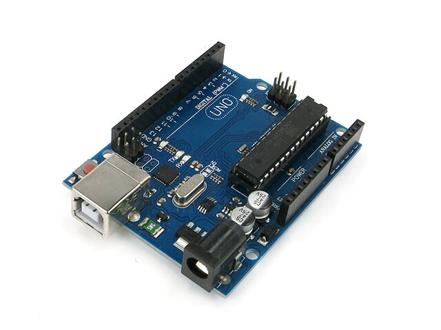 ATmega328P-kort, ATmega16U2 kompatibelt med Arduino Uno R3, USB-kabel