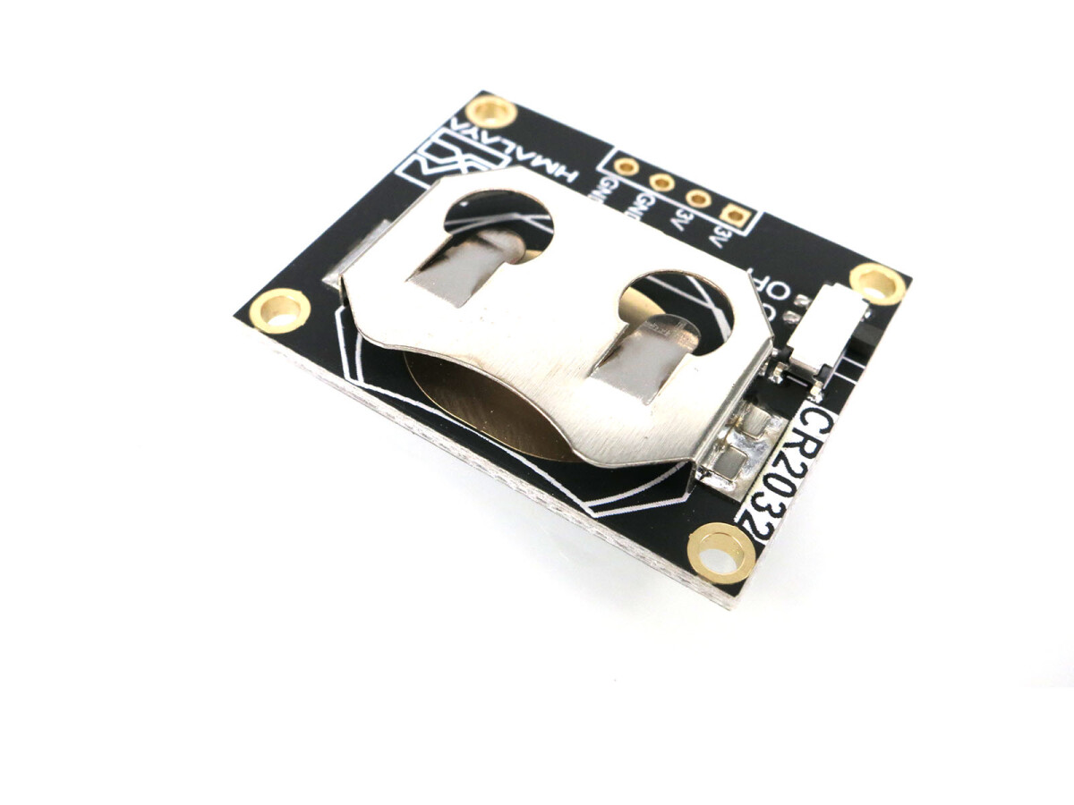 HIMALAYA 20mm Coin Cell Breakout Board med On-Off Schalter CR2032