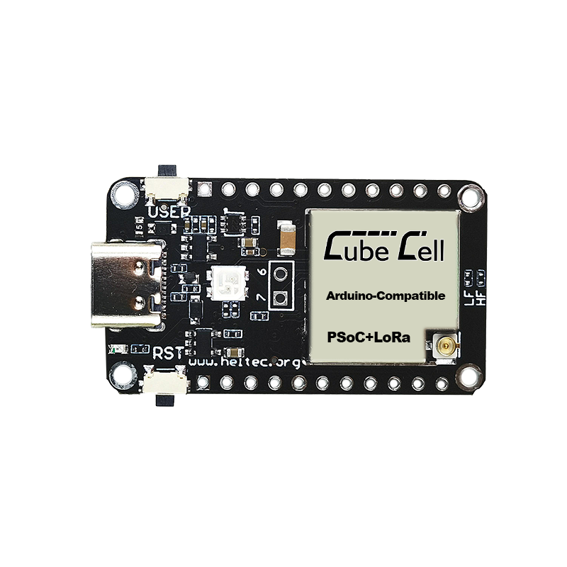 Heltec CubeCell AB01 Dev-Board (V2) til LoRa/LoRaWAN (ASR6052 + SX1262)