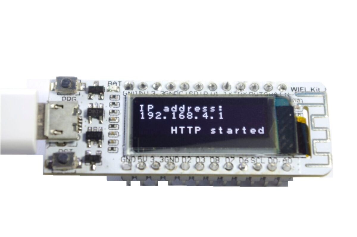 Heltec Wifi Kit 8 med ESP8266 MCU, 0.91 Zoll OLED, Micro USB