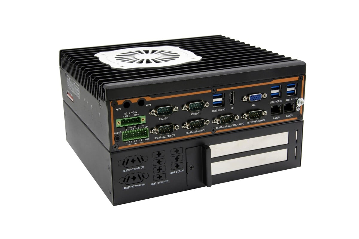 Yentek Industri-PC G3780F-C6E2 (G670) – Kraftfuld, robust og modulært udvidelig.