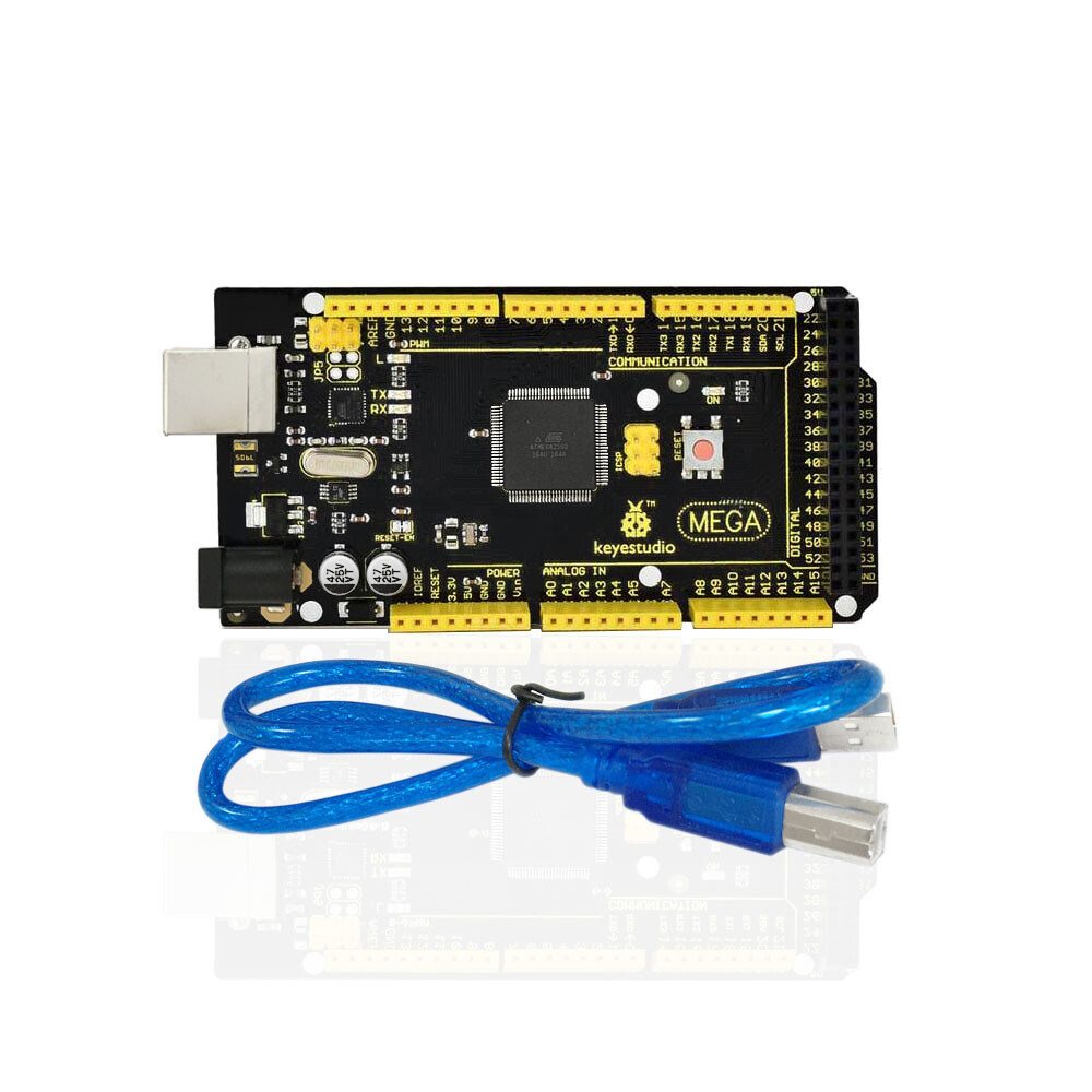Keyestudio MEGA Development Board Kompatibel med Arduino Mega 2560 USB-kabel