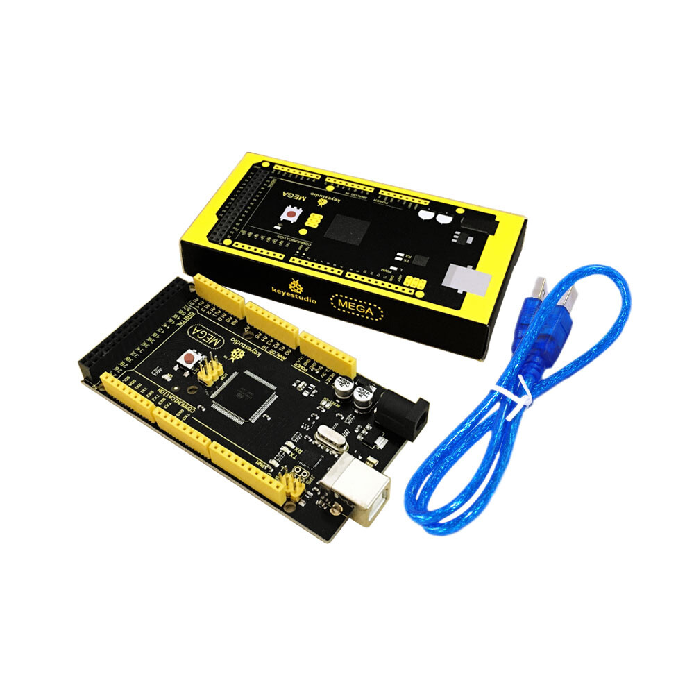 Keyestudio MEGA Development Board Kompatibel med Arduino Mega 2560 USB-kabel