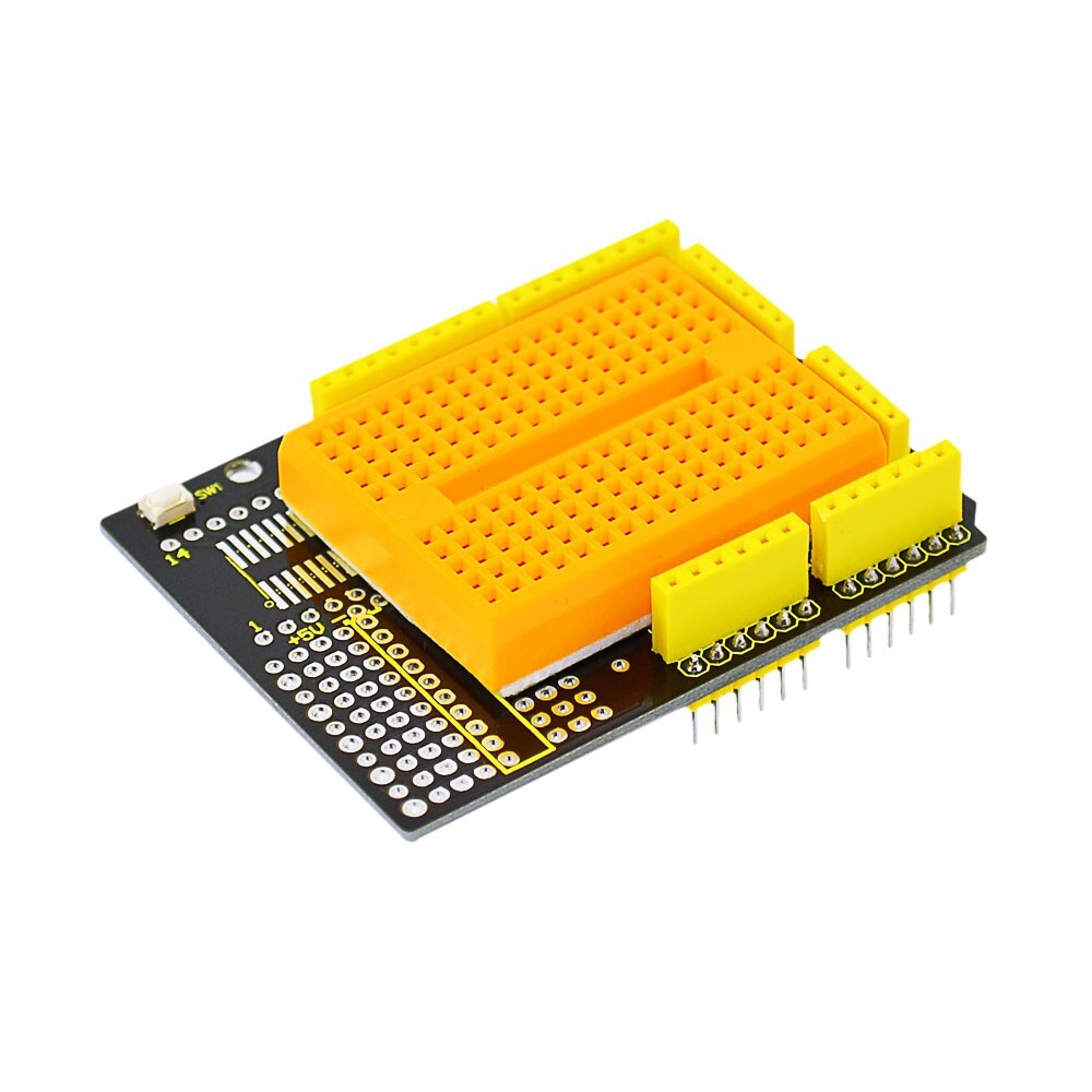 Keyestudio Protoshield für Arduino mit 170-Loch Mini Breadboard