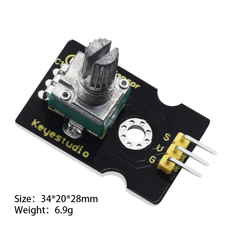 Keyestudio Justerbar analog potentiometer-modul til Arduino UNO MEGA