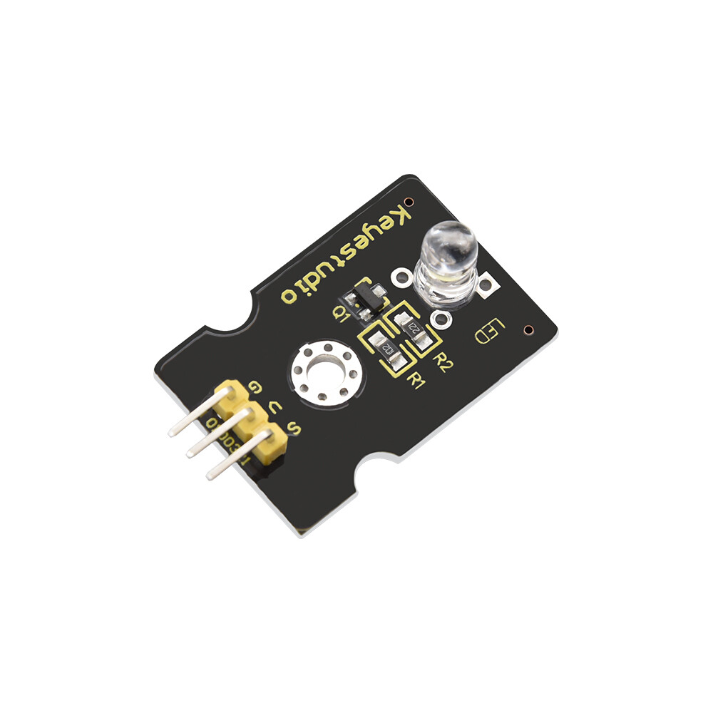 Keyestudio Super-Bright White LED-modul kompatibelt med Arduino