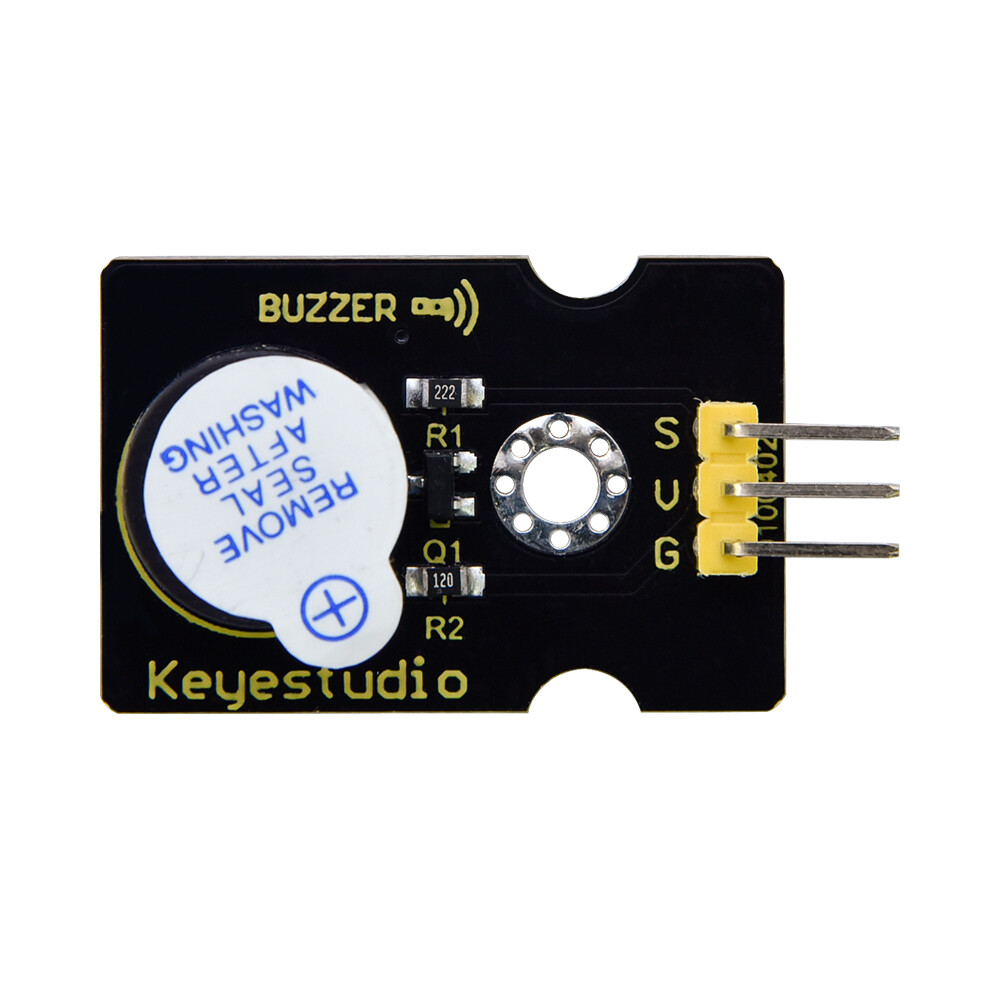 Keyestudio Aktiv buzzer alarmmodul kompatibelt med Arduino