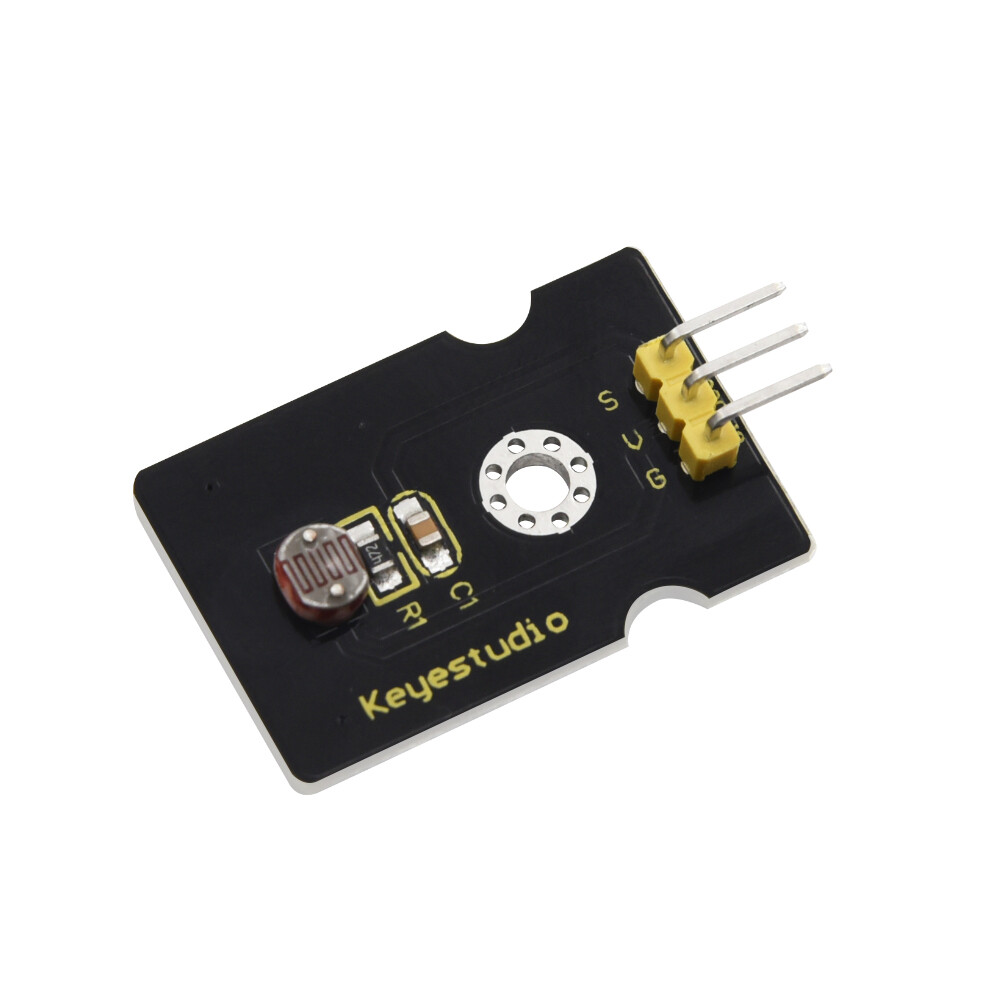 Keyestudio Fotodetektor Sensor Modul, Lysfølsomt Resistans, Kompatibel med Arduino