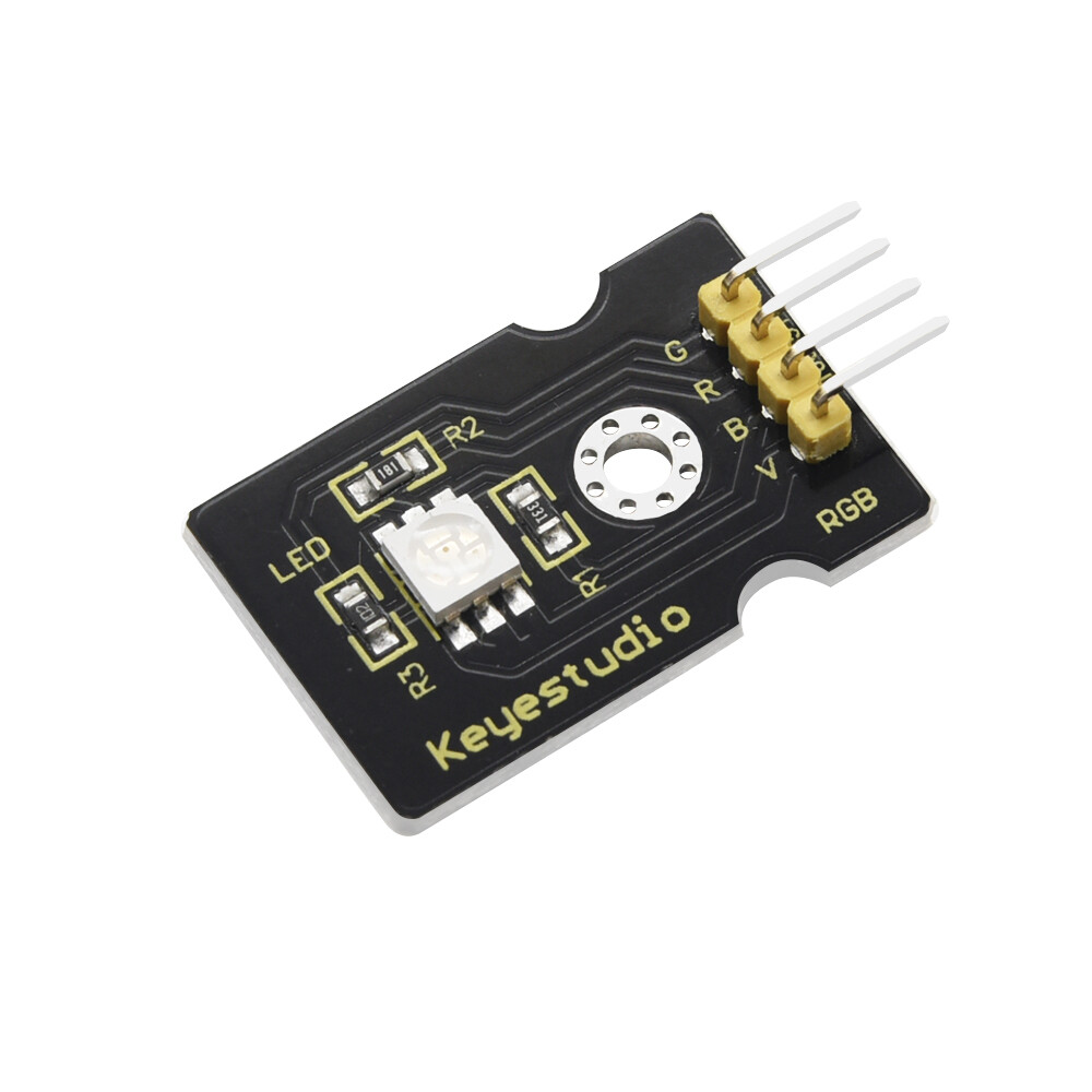 Keyestudio Fuld farve rød grøn blå RGB-modul kompatibelt med Arduino