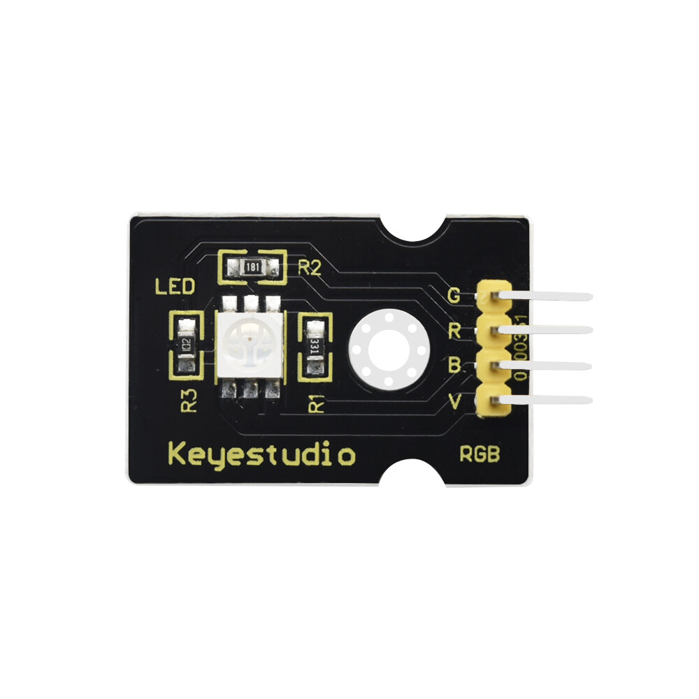 Keyestudio Fuld farve rød grøn blå RGB-modul kompatibelt med Arduino