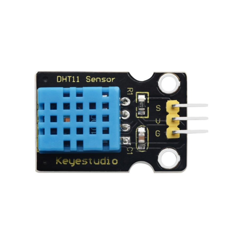 Keyestudio DHT11 Temperatur Fugtighedssensor Detektionsmodul Kompatibel med Arduino