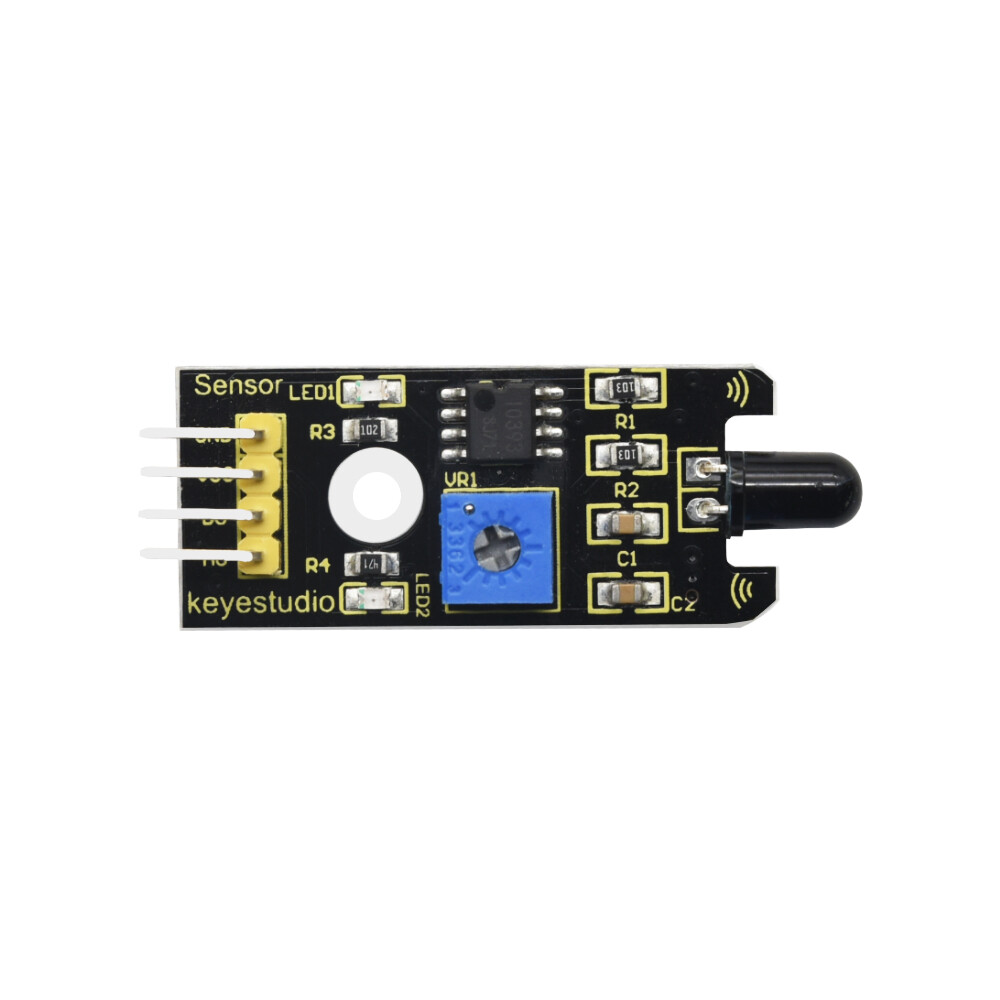 Keyestudio Flame Fire Detection Sensor Module kompatibel med Arduino