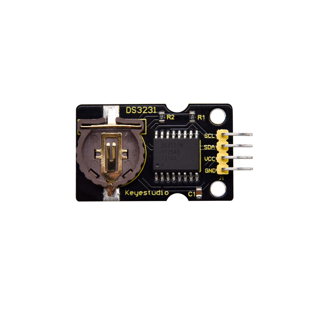 Keyestudio DS3231 RTC-modul Kompatibelt med Arduino I2C-interface Høj præcision, realtidsur
