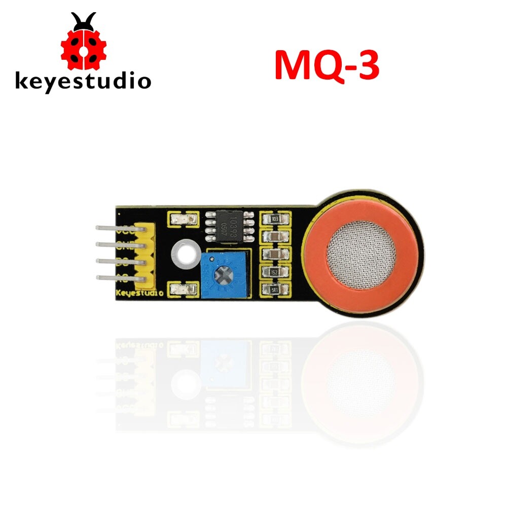 Keyestudio MQ-3 Alkohol Ethanol Sensor Detektionsmodul für Arduino
