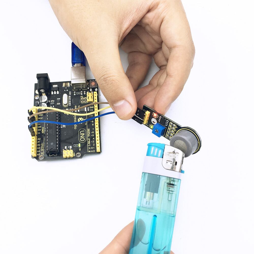 Keyestudio MQ-7 Kohlenmonoxid CO Gas Sensor Detektionsmodul für Arduino