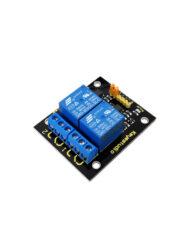 Keyestudio 2-kanals 5V relæmodul kompatibelt med Arduino ARM PIC AVR DSP