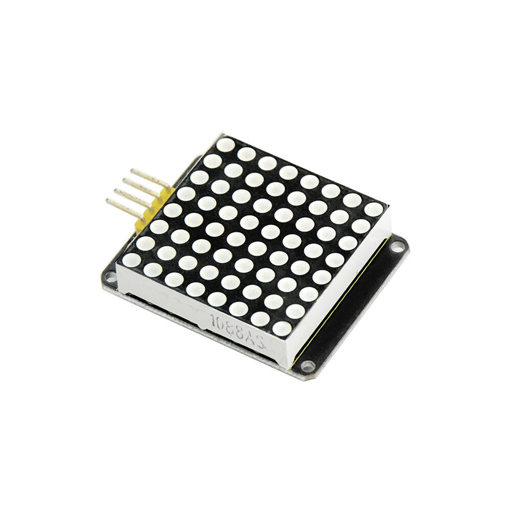 Keyestudio 8x8 LED Dot Matrix Modul HT16K33 for Arduino Rød farve, fælles katode, I2C