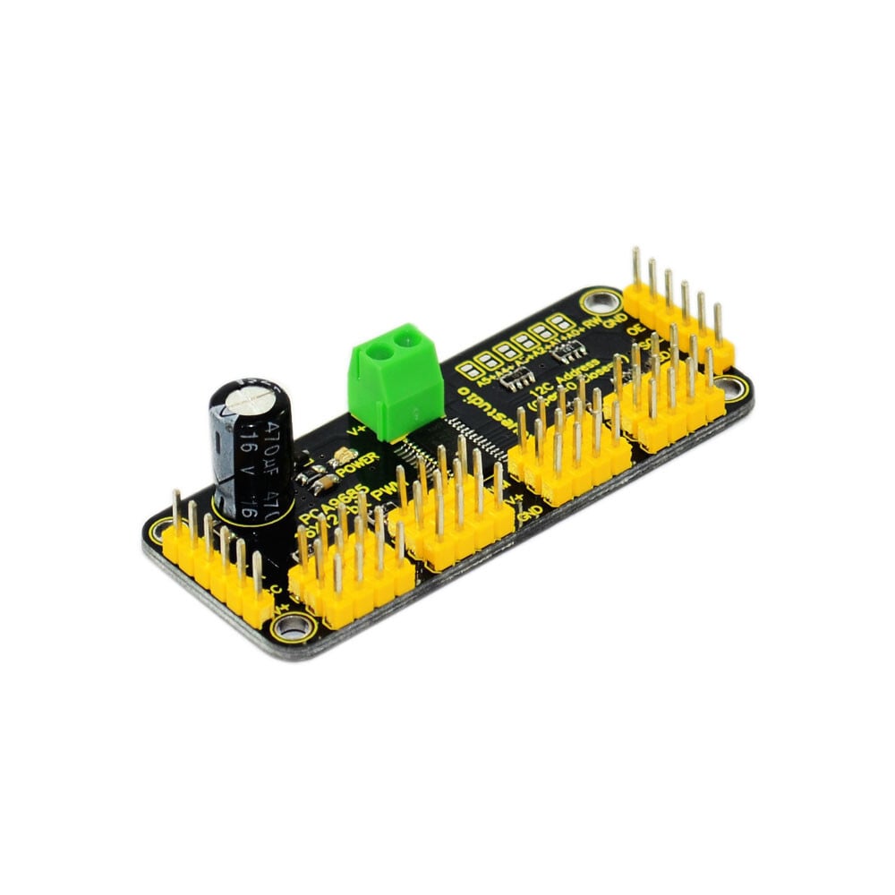 Keyestudio 16-kanals servo driver med 12-bit PWM 12C interface