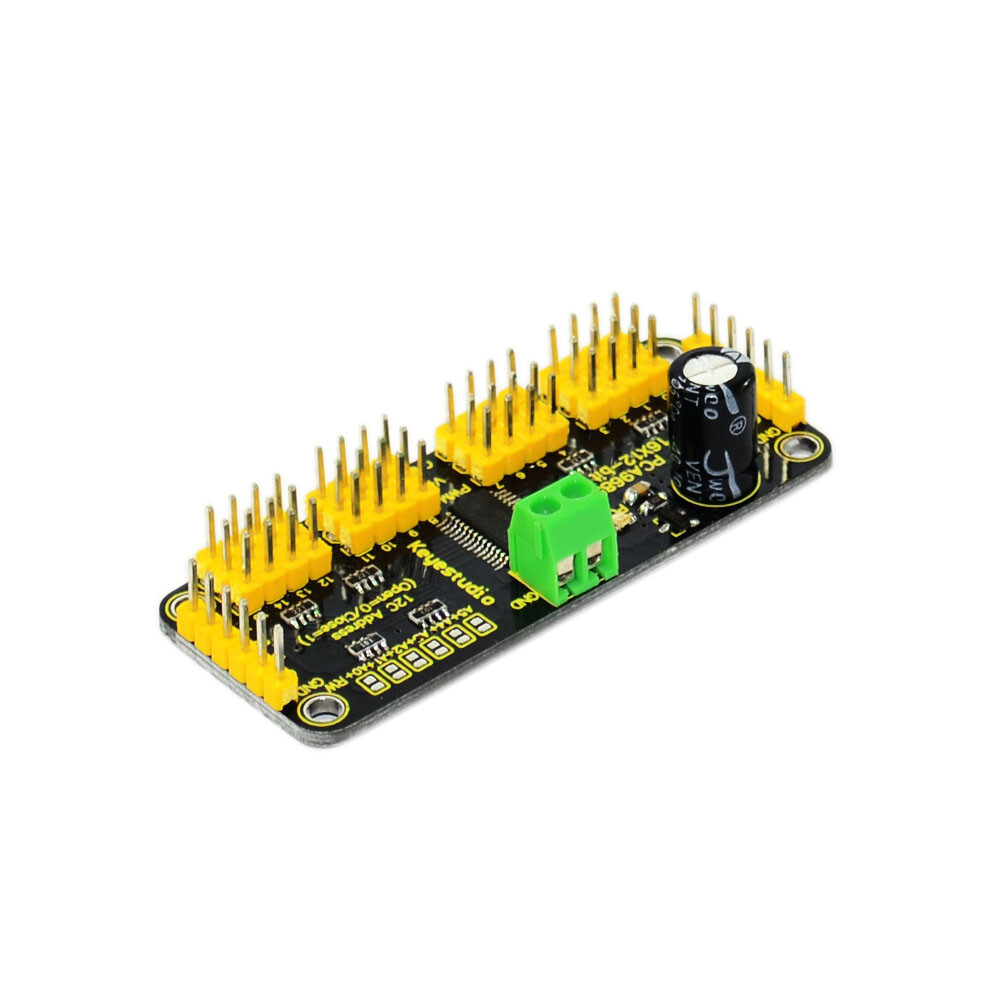 Keyestudio 16-kanals servo driver med 12-bit PWM 12C interface
