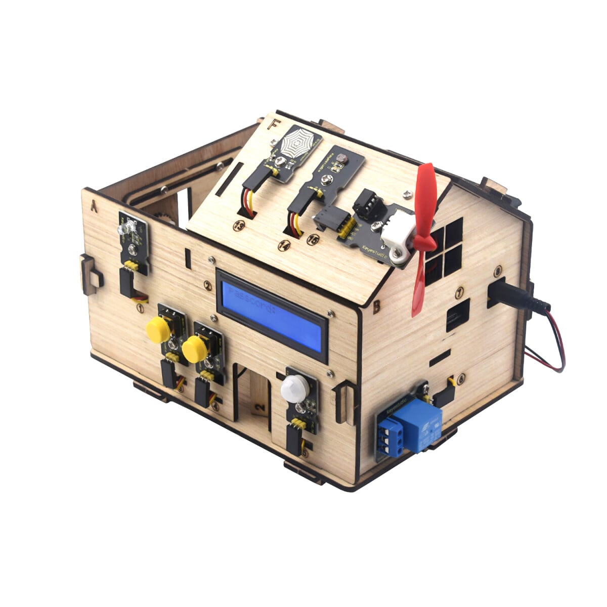 Keyestudio Smart Home Kit med PLUS-kort til Arduino DIY STEM