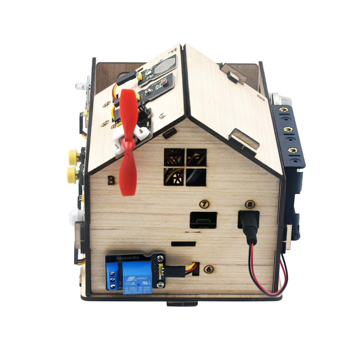 Keyestudio Smart Home Kit med PLUS-kort til Arduino DIY STEM