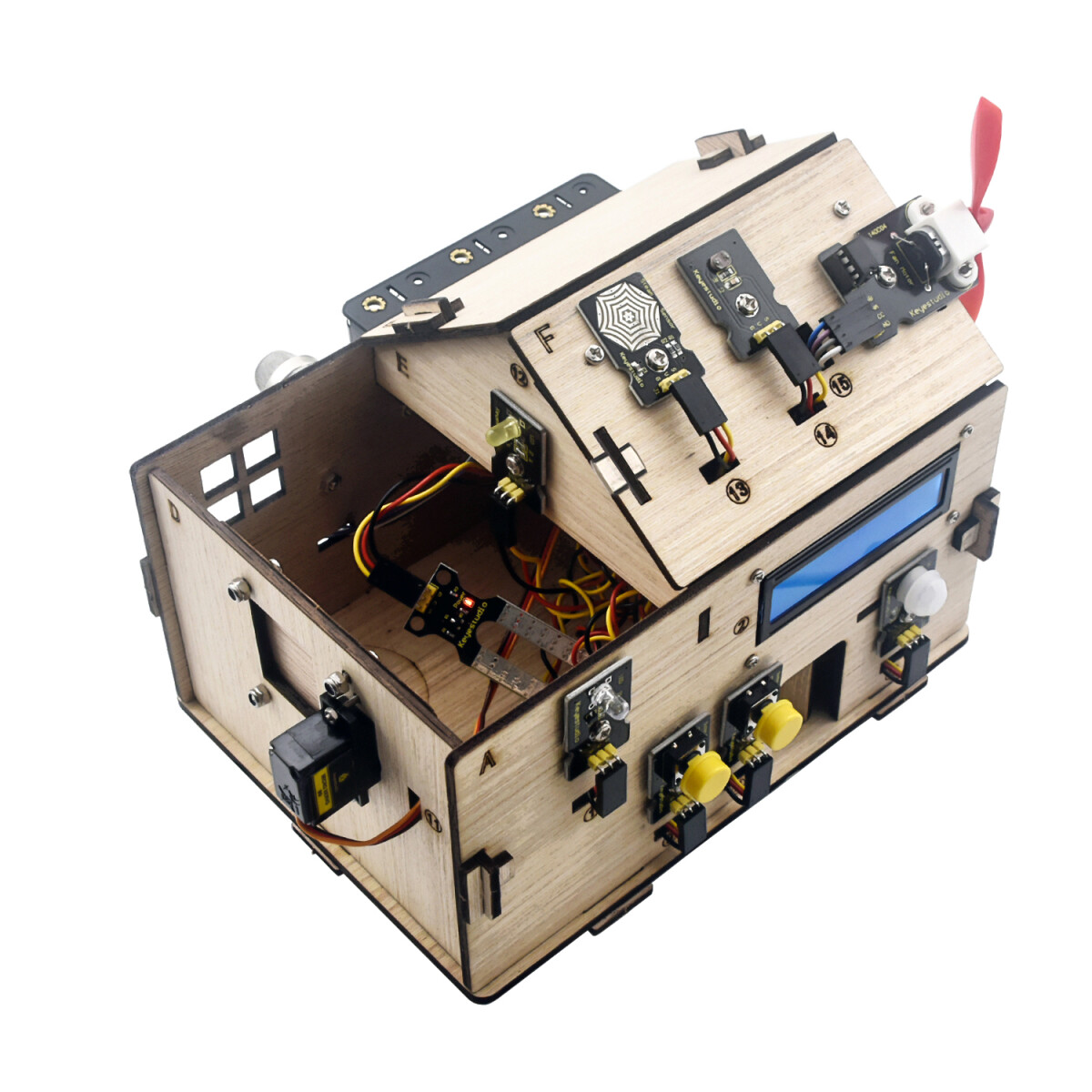 Keyestudio Smart Home Kit med PLUS-kort til Arduino DIY STEM