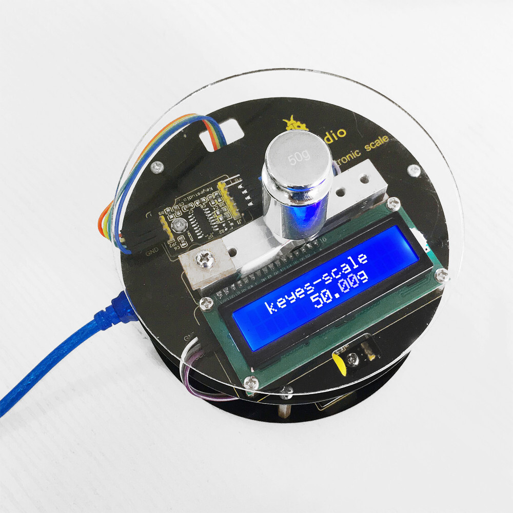 Keyestudio DIY Elektronisk vægt starter kit til Arduino UNO R3