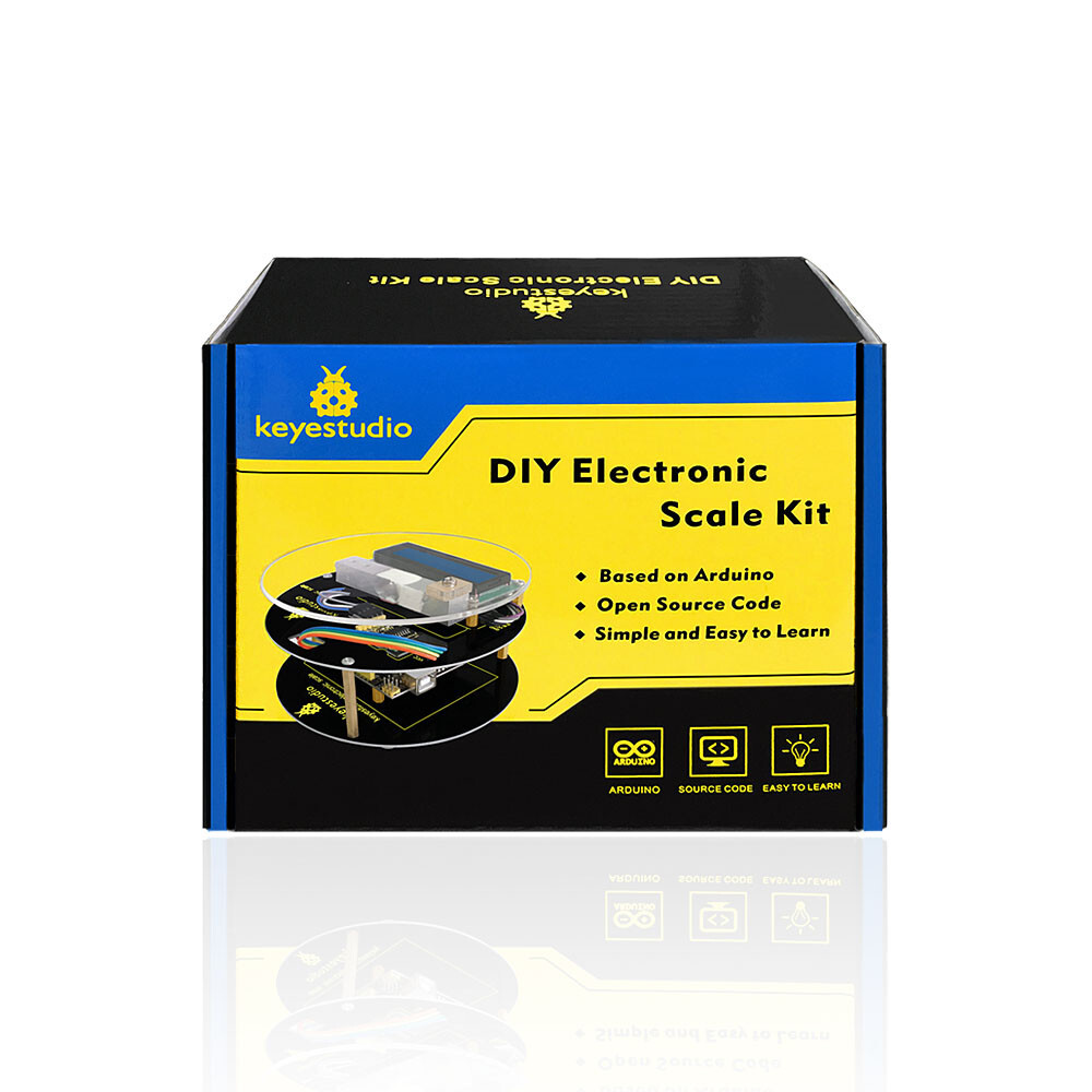 Keyestudio DIY Elektronisk vægt starter kit til Arduino UNO R3