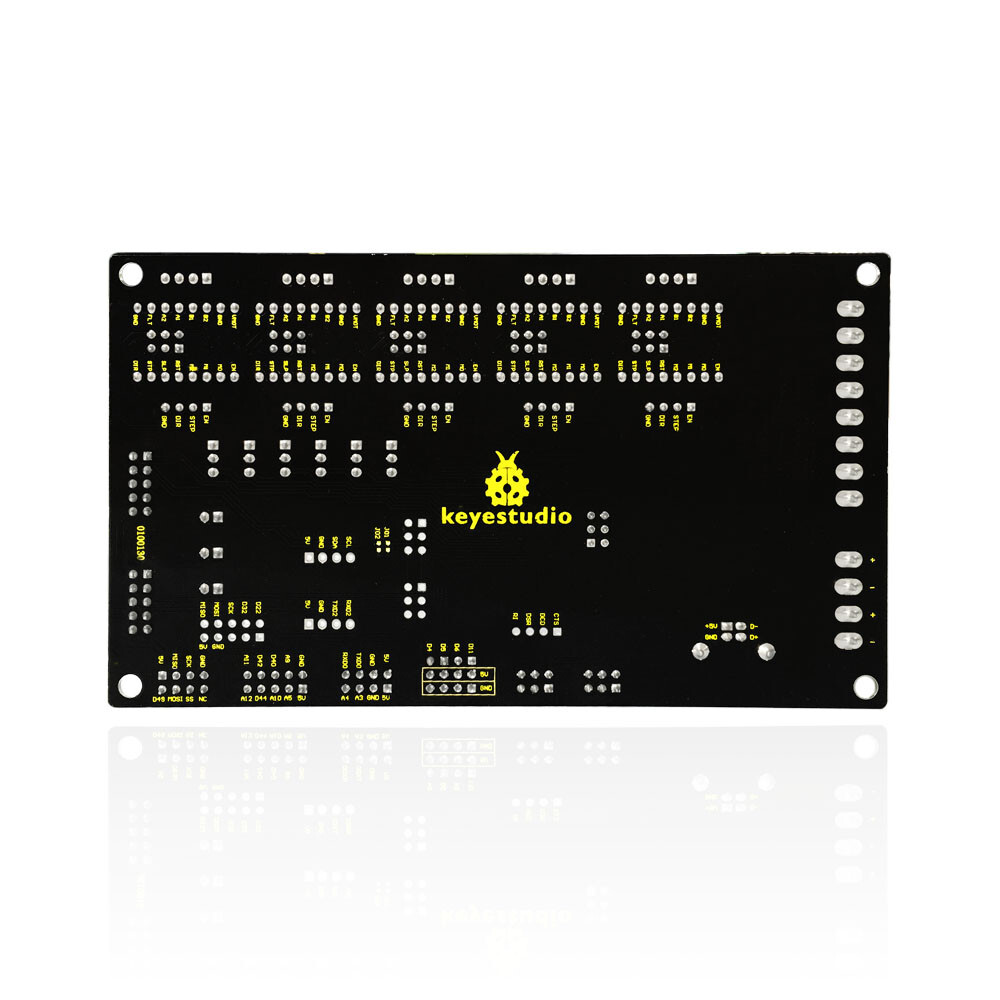 Keyestudio MKS Base 3D-printer controller board V1.2 (Remix - RAMPS 1.4 og Mega 2560)