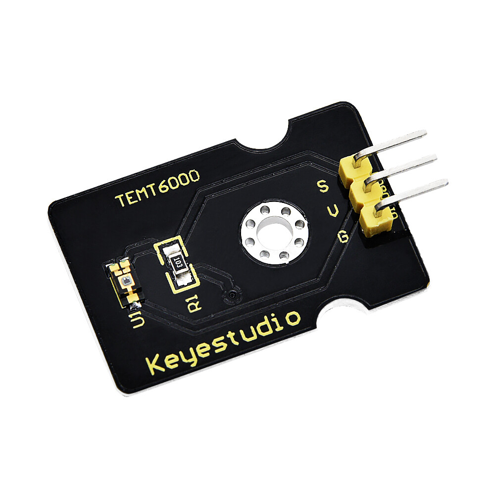 Keyestudio TEMT6000 Ambiente-lyssensor Modul kompatibelt med Arduino