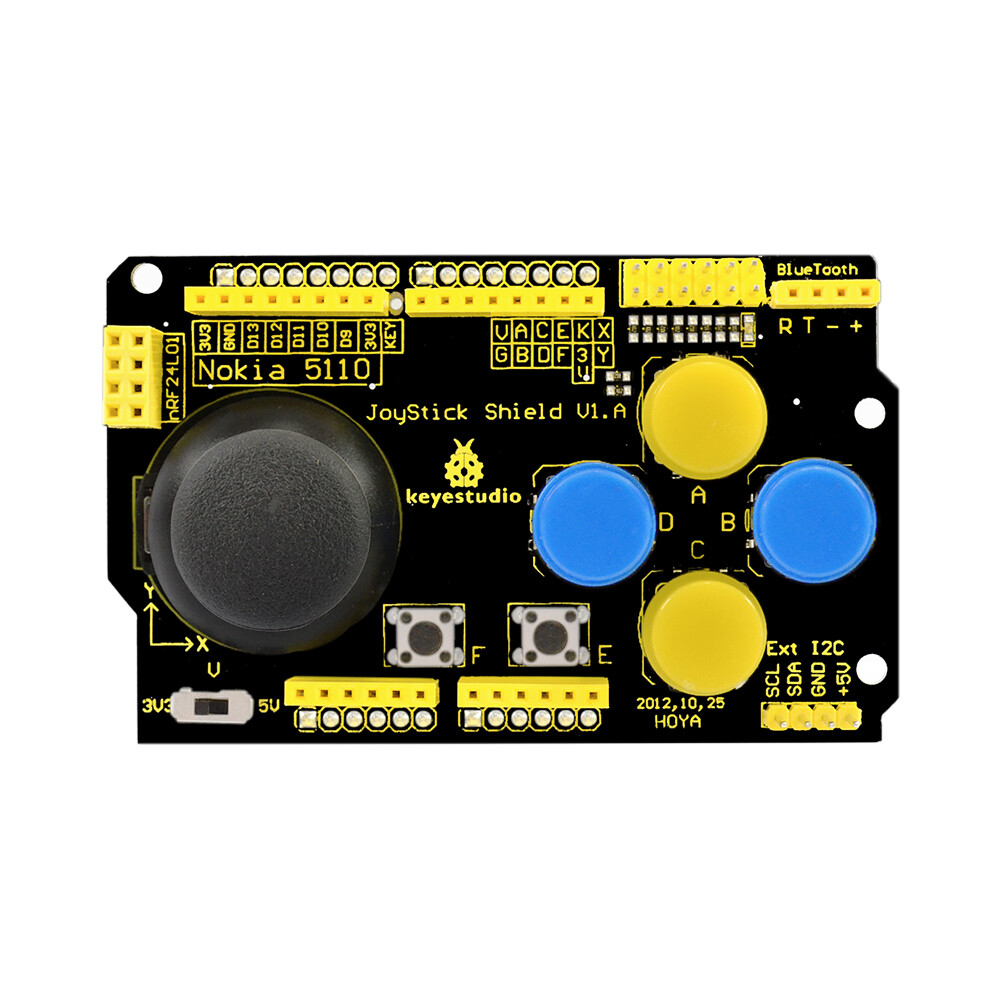 Keyestudio JoyStick Shield PS2 Kompatibel med Arduino