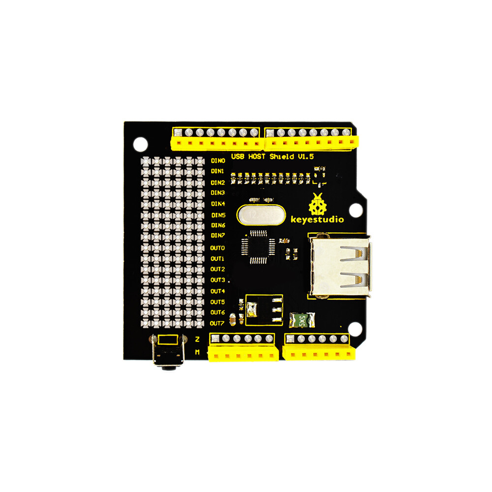Keyestudio USB Host Shield V1.5 Kompatibel med Arduino Uno Mega Android ADK