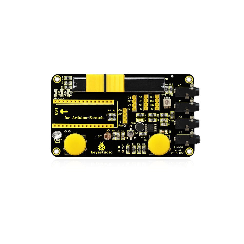Keyestudio Scratch Shield til Arduino Nano Programmeringslæringsbræt