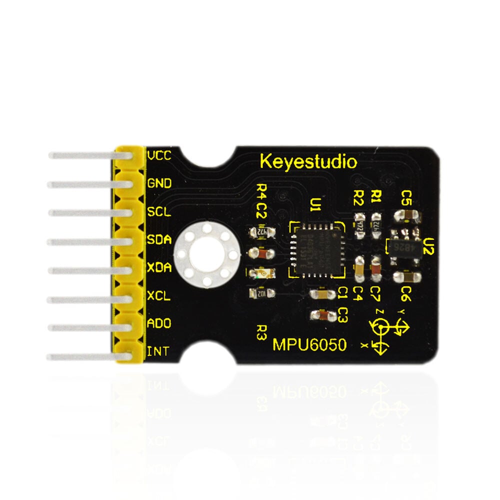 Keyestudio GY-521 MPU6050 3-akse gyroskop og accelerometer modul kompatibel med Arduino