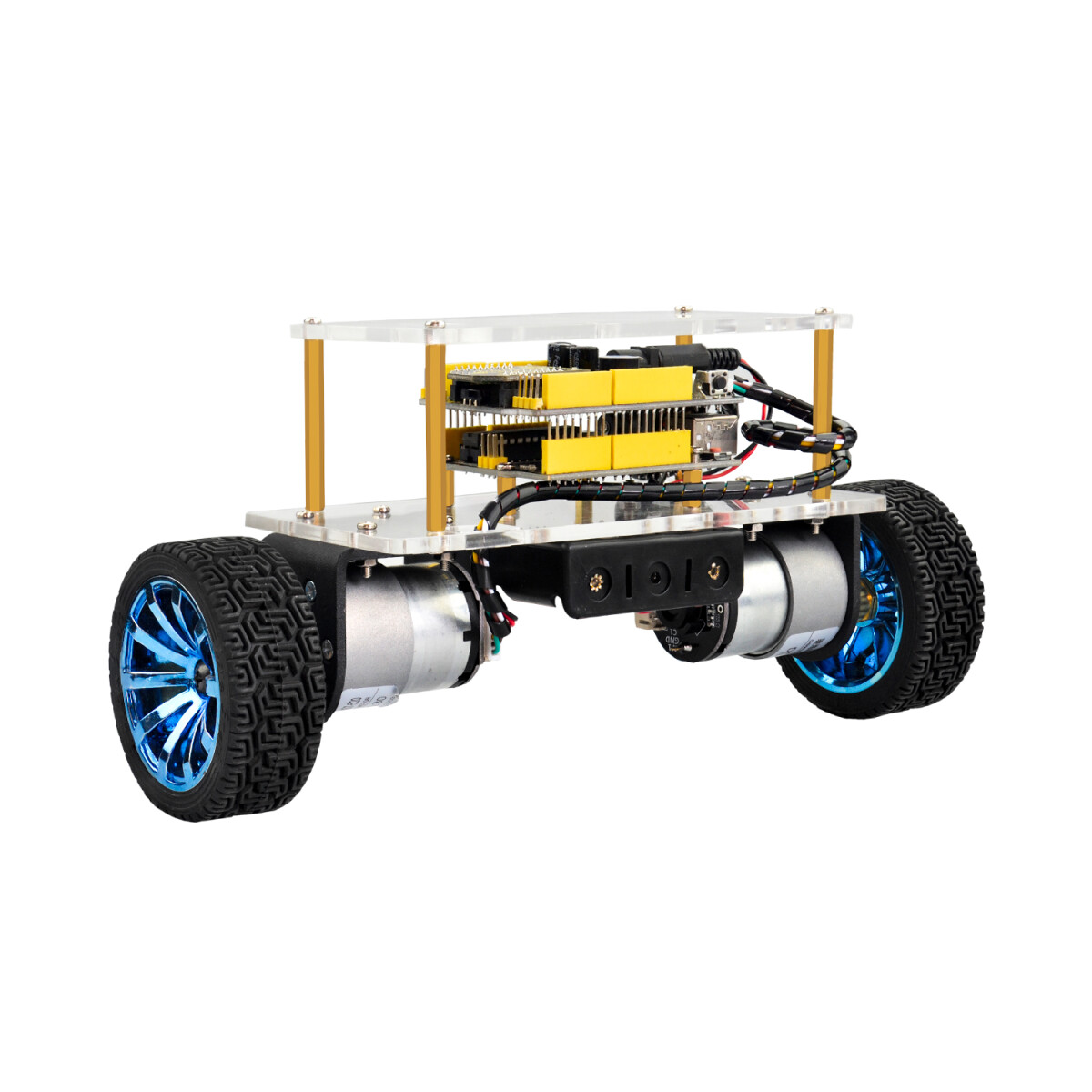 Keyestudio Selvbalancerende bilkittet til Arduino Robot STEM-sæt Legetøj Jul
