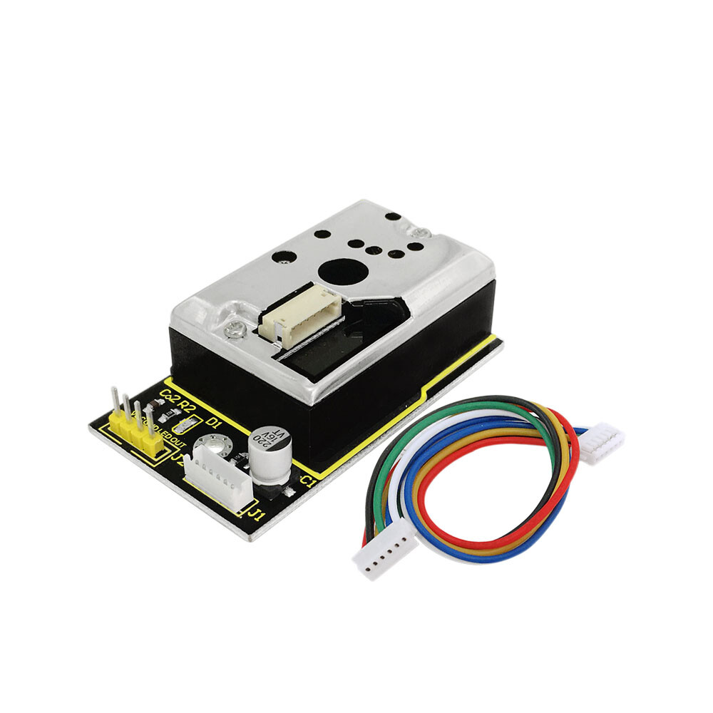 Keyestudio GP2Y1014AU PM2.5-detektionsstøvsensor modul kompatibel med Arduino