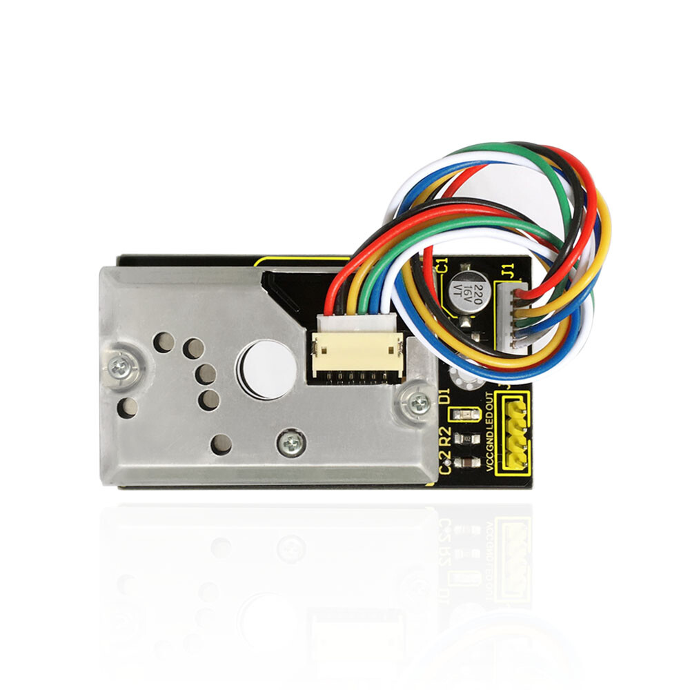 Keyestudio GP2Y1014AU PM2.5-detektionsstøvsensor modul kompatibel med Arduino