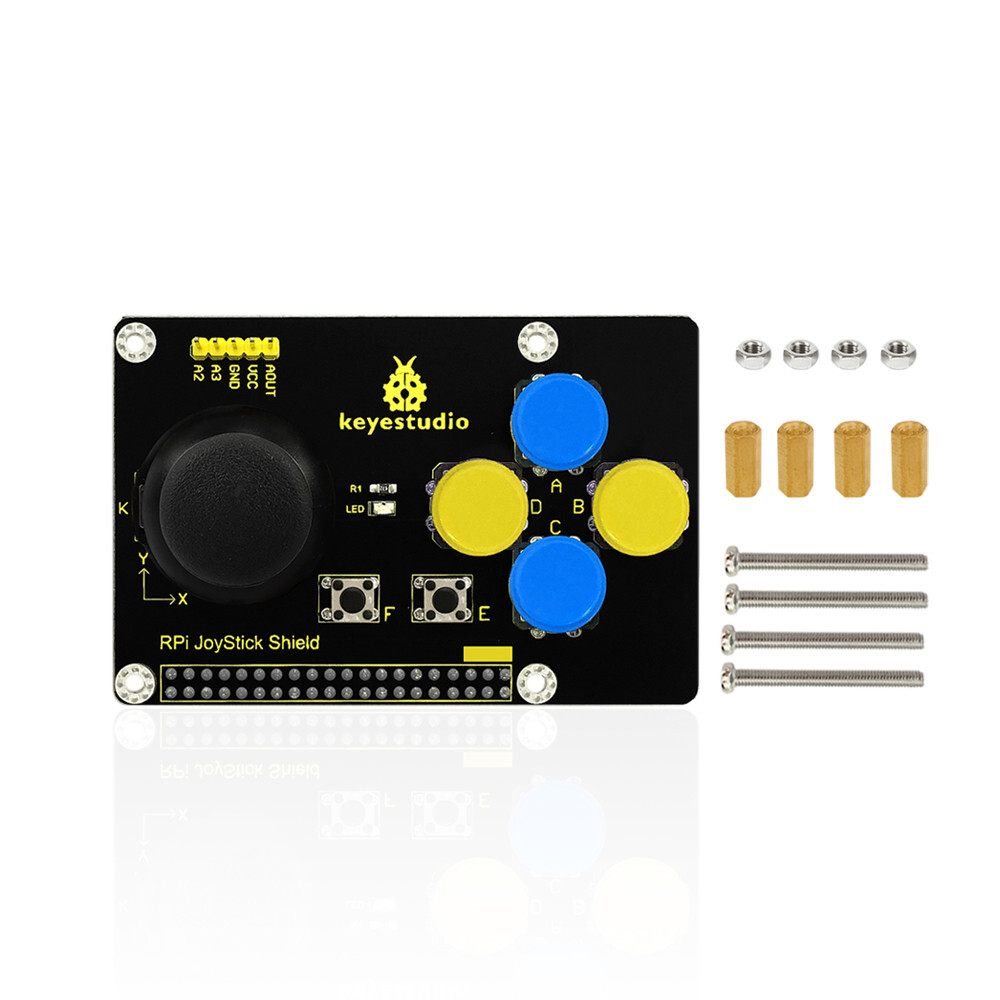 Keyestudio RPI-joystick-skærm til Raspberry Pi, PCF85911-chip 5V