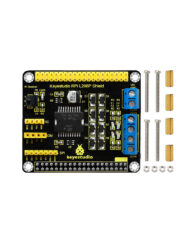 Keyestudio L298P Motorstyringsskjold Kompatibelt med Raspberry Pi Arduino