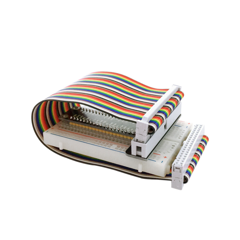 Keyestudio T-Type GPIO V1 Bord Kit til Raspberry Pi med 40P båndkabel 400P breadboard