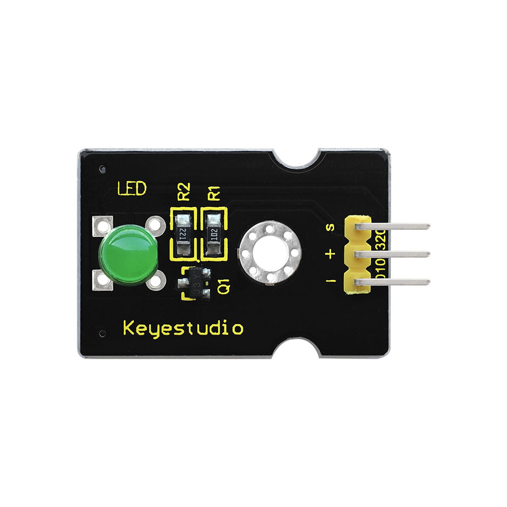 Keyestudio Super-Bright Green LED Modul kompatibelt med Arduino