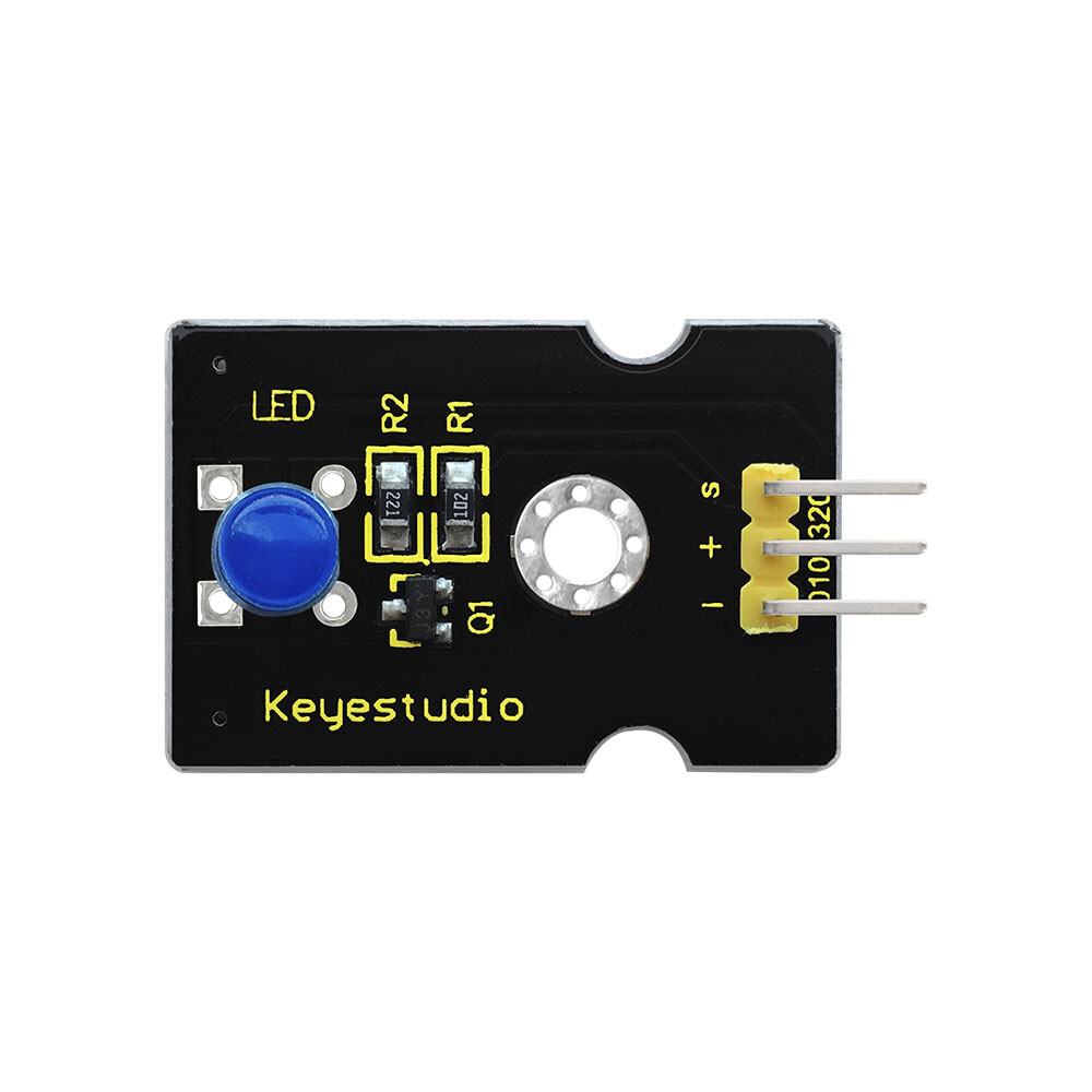 Keyestudio Super-Bright Blue LED Modul kompatibelt med Arduino