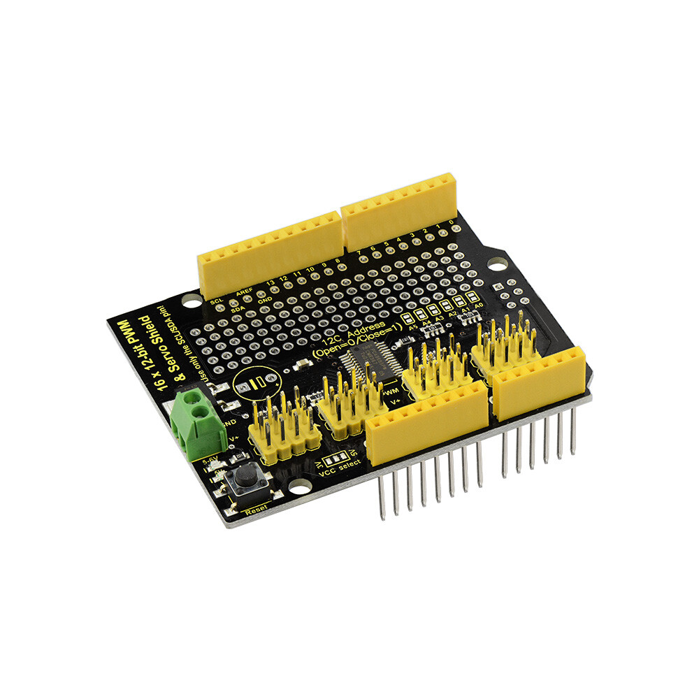 Keyestudio 16-kanal Servo Motor Driver Shield til Arduino