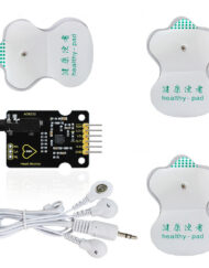 Keyestudio AD8232 ECG-målingshjerteovervågningssensormodul til Arduino UNO R3