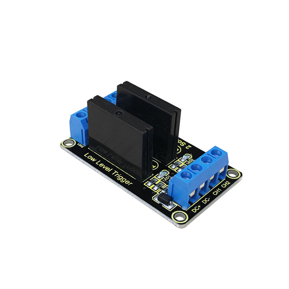 Keyestudio 2-kanals solid state relay modul til Arduino