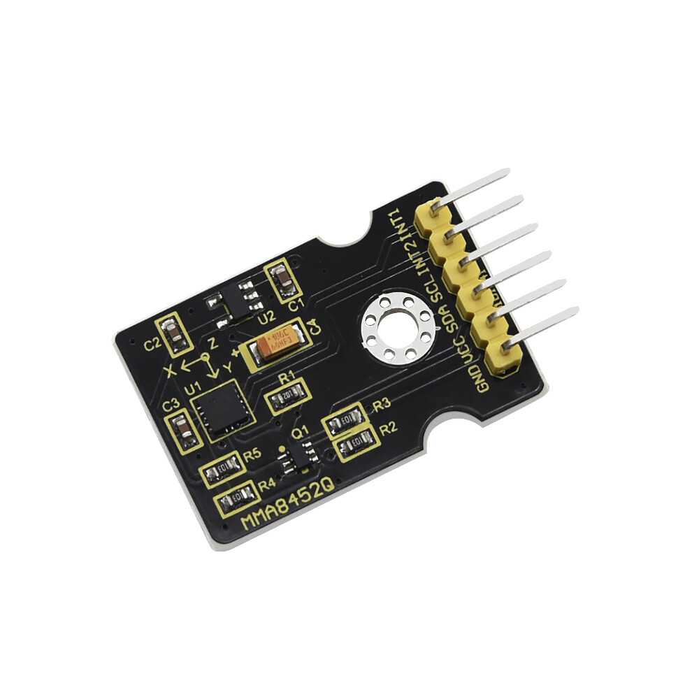 Keyestudio MMA8452Q Modul, dreirosisk digital accelerations- og hældningssensor til Arduino